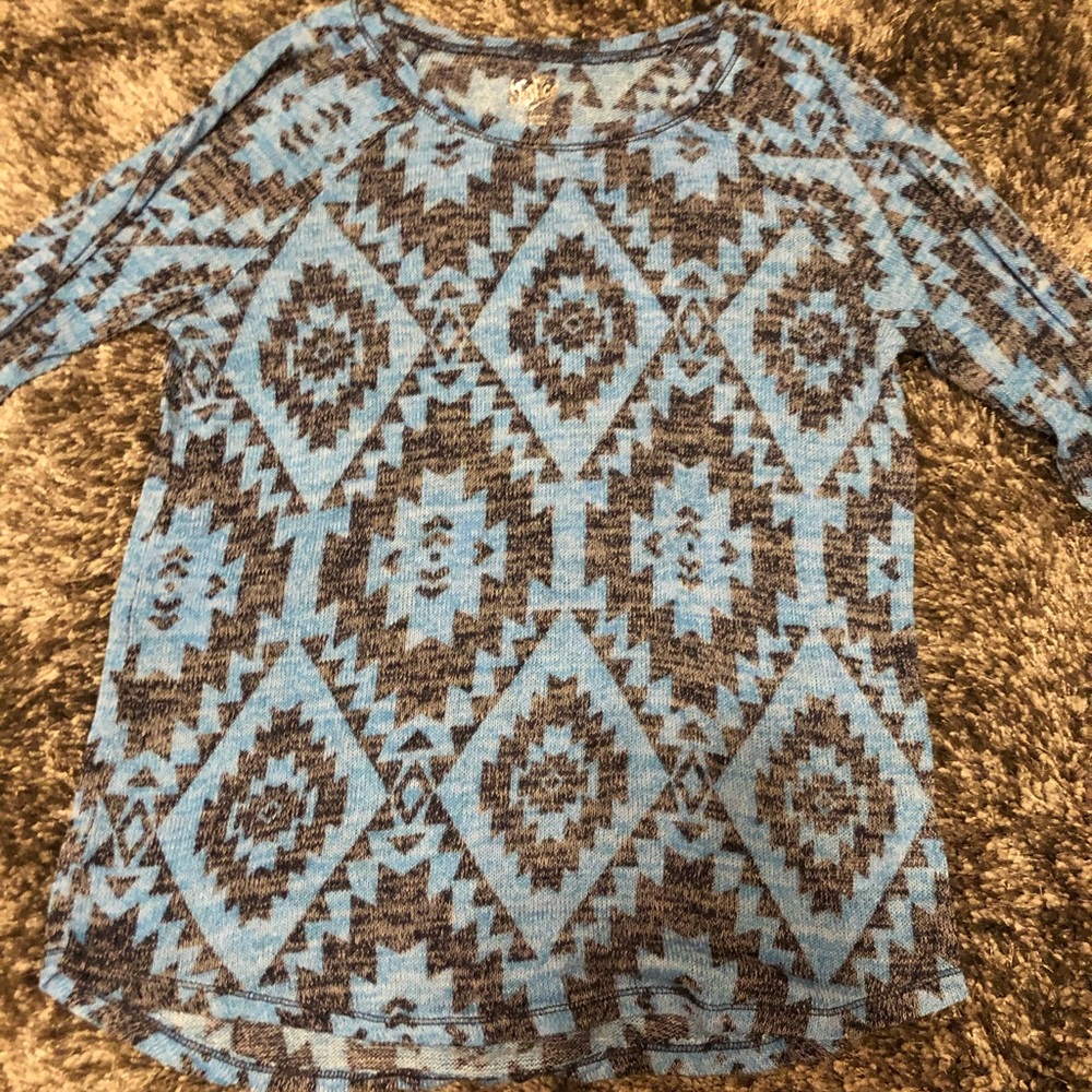 Justice diamond zigzagdesign top